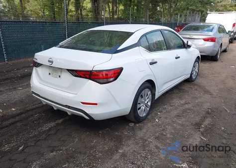 2025 Nissan Sentra S from USA, damaged, VIN 3N1AB8BV2SY300771